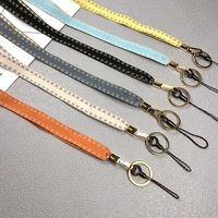 long anti lost pedant phone lanyard for iphone huawei samsung redmi xiaomi necklace strap braid edge for working card badge keyc