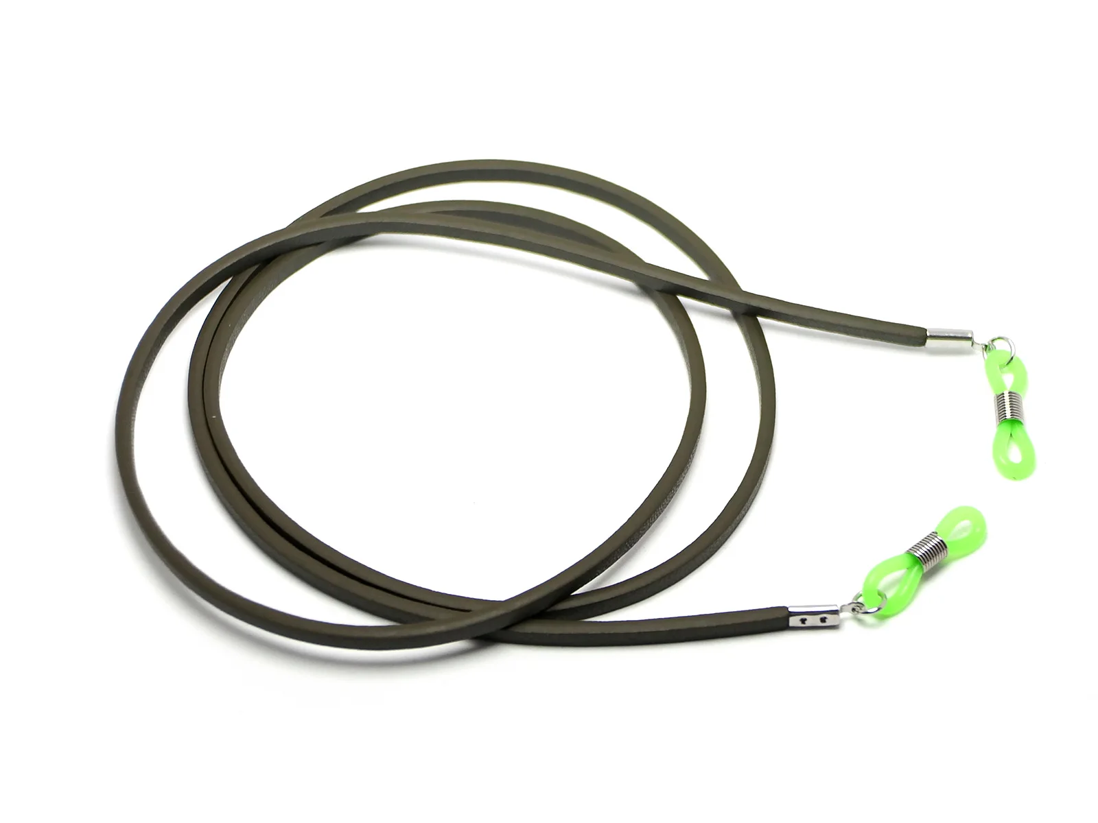 Темно-зеленая мягкая кожаная веревка для очков веревка-цепочка солнцезащитных