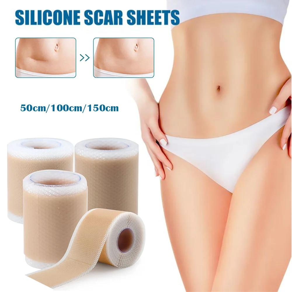 

Scar Removal Patch Surgery Self-Adhesive Silicone Gel Tape Removal Scar Tape Therapy Patch for Acne Trauma Burn Scar Skin Repair