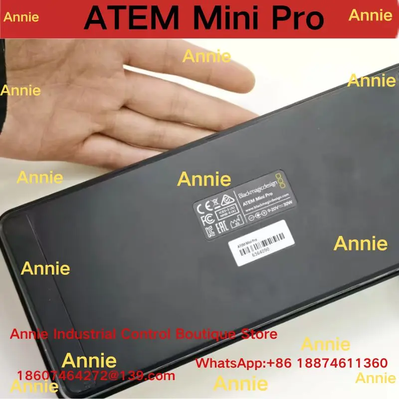 Проверенная бу станция режиссера ATEM Mini Pro 4-канальная HD (art.: 3920dbc10b033) - 3920dbc10b033