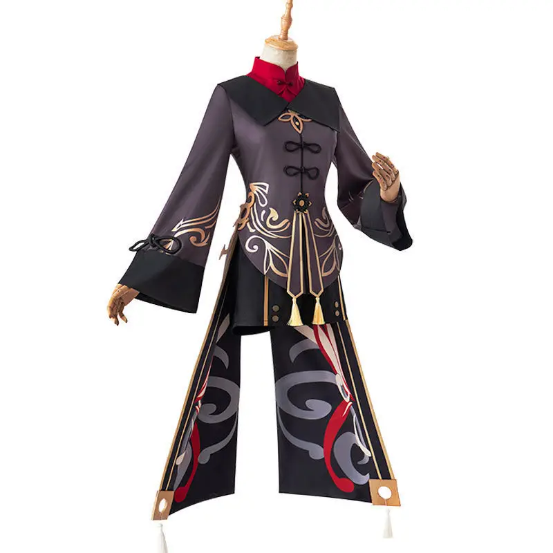 

Genshin Impact Hutao Hu tao Anime Cosplay Suit Adult Men costume Suit christmas costume set Fancy Halloween Cosplay Suit