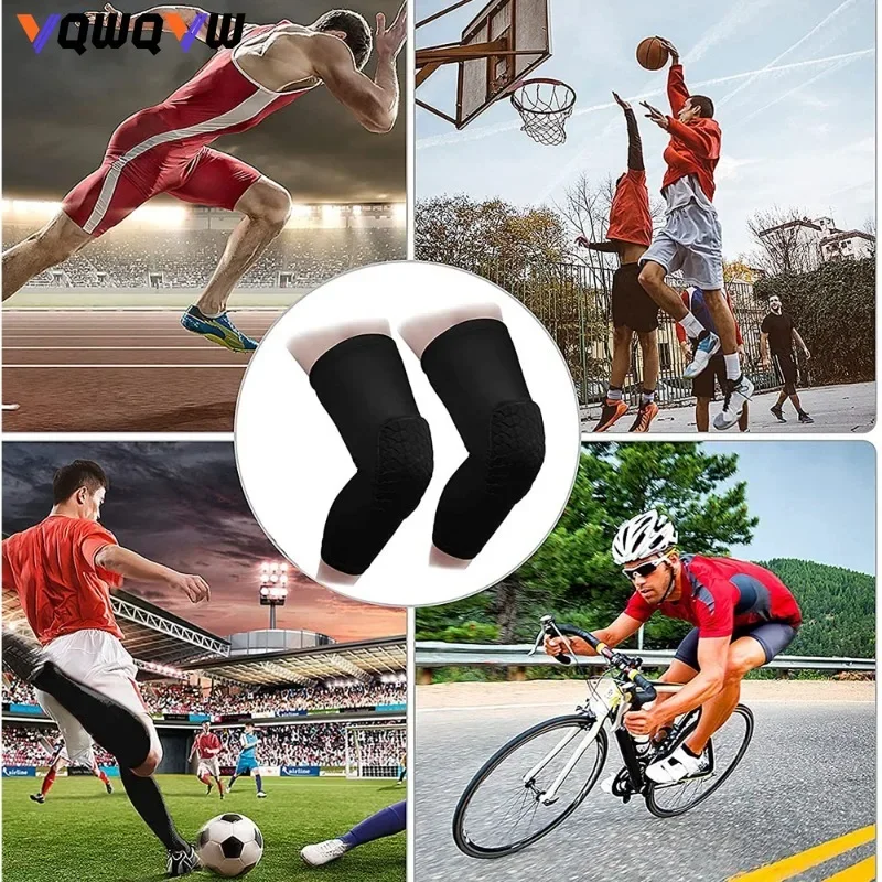 1 шт. наколенники компрессионные с длинными рукавами защита для баскетбола