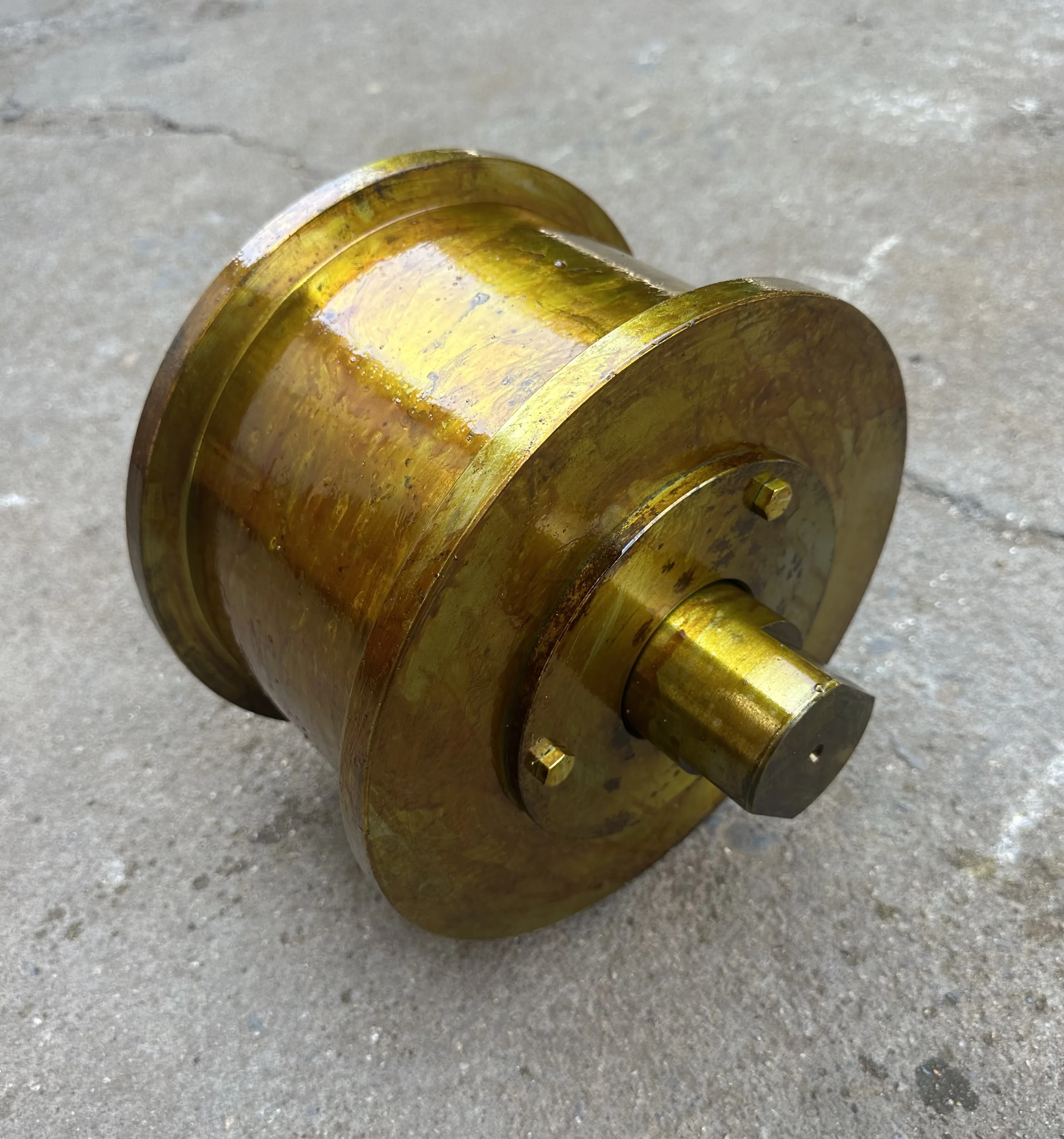 Стальное железнодорожное колесо