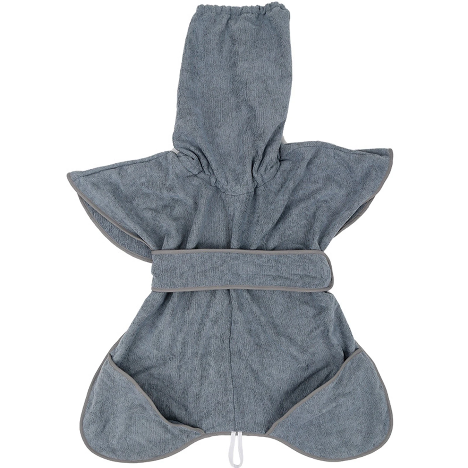 

Dog Bathrobe Towel Super Absorbent Dog Drying Coat Robe Towel Fast Drying Pet Dog Bath Towel With Hand Pockets