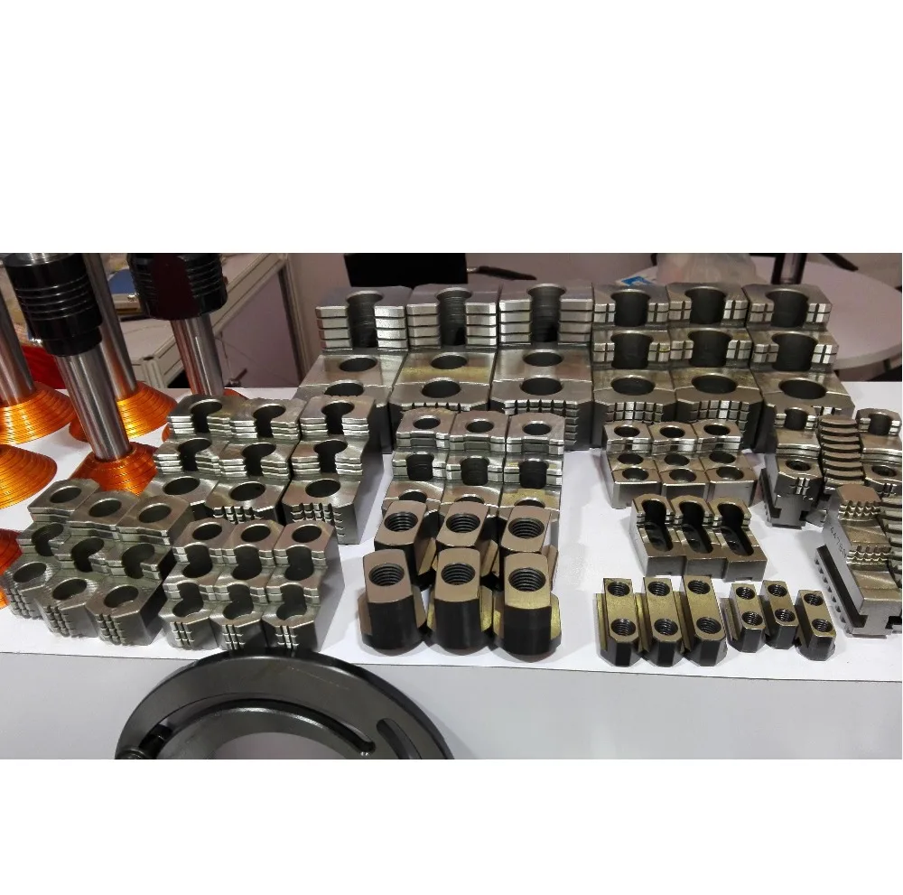 Chandox жесткие челюсти мощный патрон для токарного станка с ЧПУ 8 дюймов