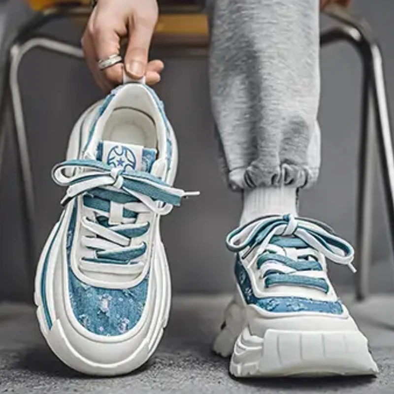 Повседневная Спортивная обувь для мужчин удобные нескользящие кроссовки в