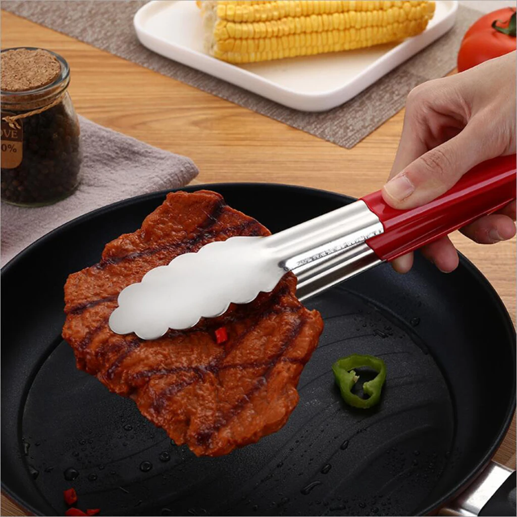 

Гриль, щипцы для еды, инструмент для посуды из нержавеющей стали, сверхмощный