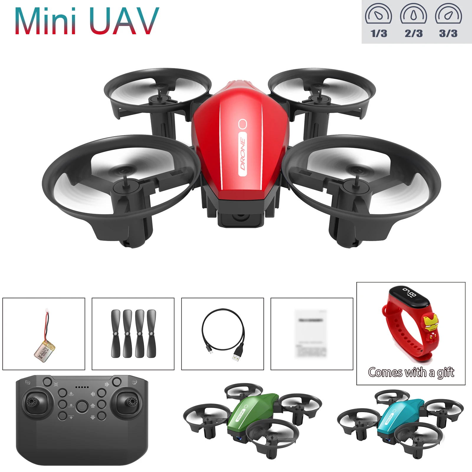 

HK01 mini UAV 4K HD camera fixed height professional folding four wing toy small remote control aircraft children's toy