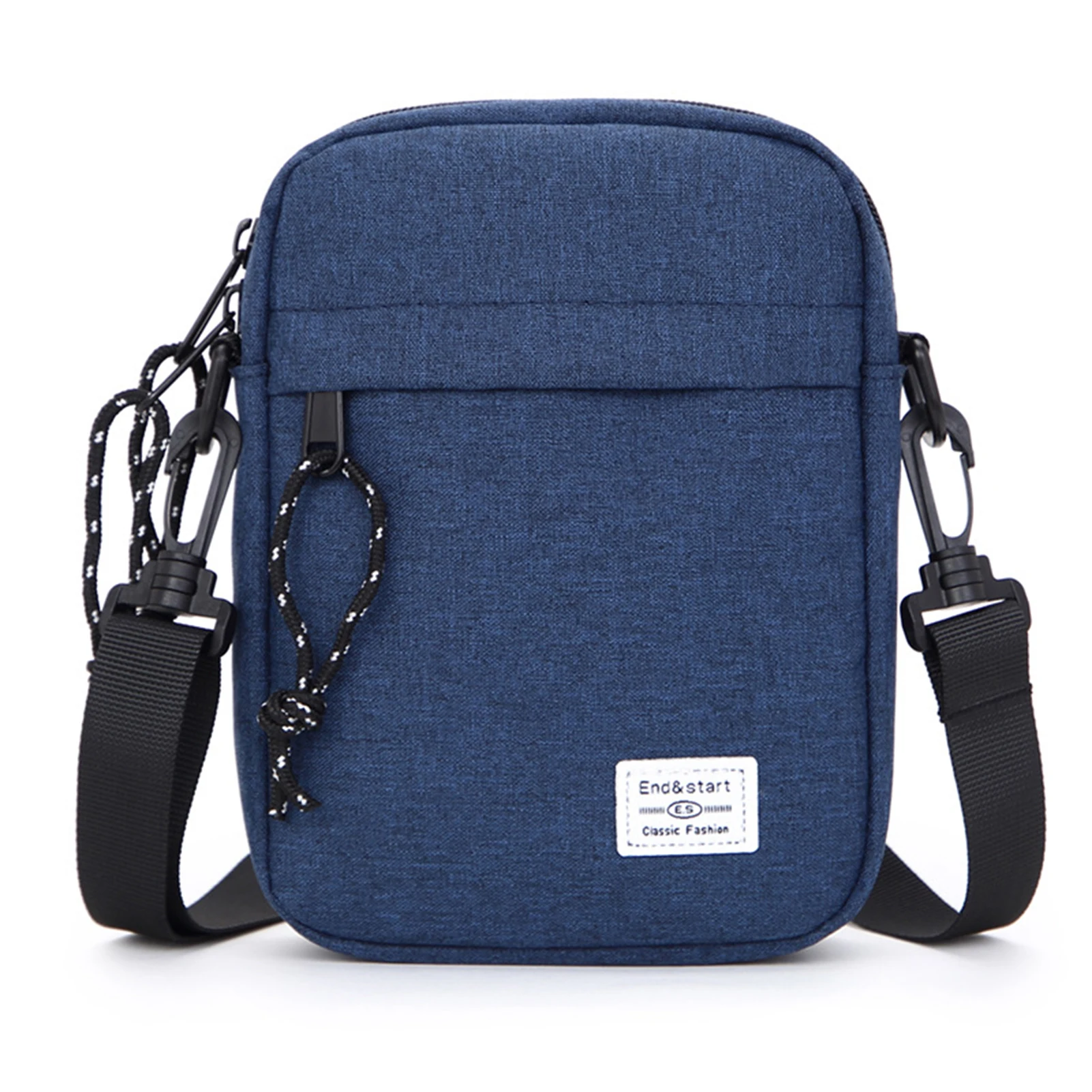 Повседневная Сумка Через Плечо Из Ткани Оксфорд С Регулируемым Ремнем И Слингю