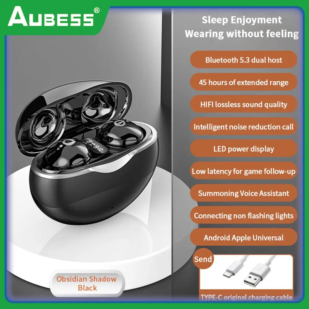 

Mini Game Earbuds Bilateral Stereo Wireless Headset In-ear 5.3 Tws Headset For Xiaomi Huawei Phone With Mic