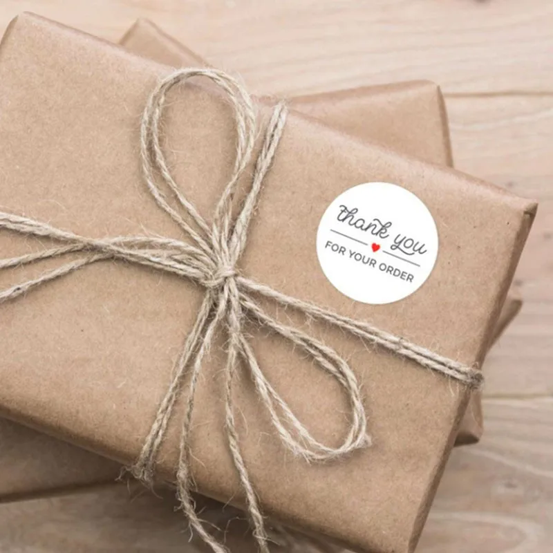 

5000 шт./упак. уплотнение с спасибо выпечка упаковка этикеток клейкая этикетка подарок украшение для оптовой продажи