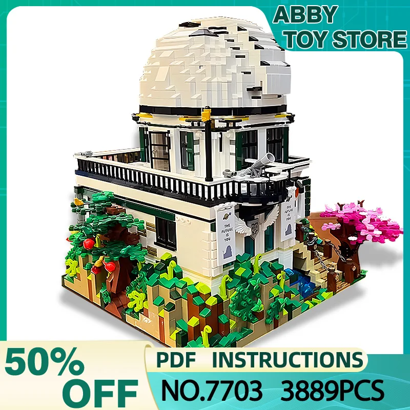 Новинка Panbo 7703 совместимый с 910027 обсерватория горного вида Модульные