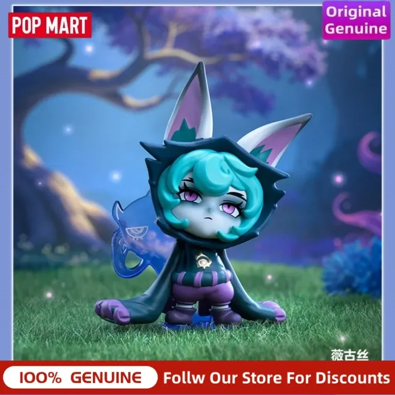 Оригинальная коллекционная фигурка POP MART LOL Clash Of The Cutie Blind Box: милый декор для рабочего стола, модный коллекционный подарок для взрослых фанатов игр (art.: 3920dc751d601) - 3920dc751d601