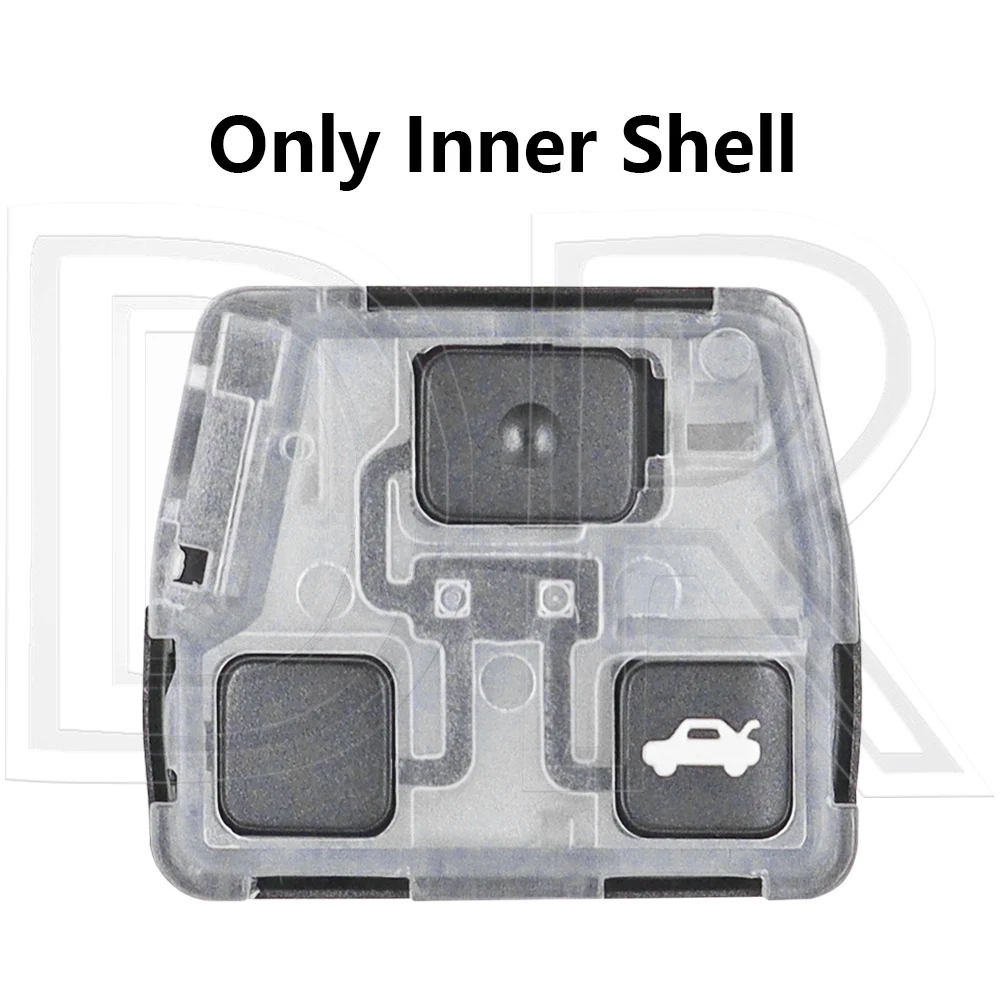 

Отличный сменный чехол для автомобильного ключа для Toyota Corolla Camry Land Cruiser Prado RAV4 Tarago Yaris Avensis Avanza Lexus LS IS RX