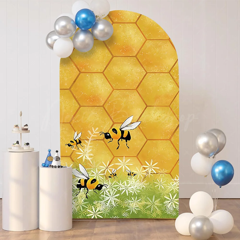 Милая пчела тема принцесса девушка с днем рождения фон для фотосъемки
