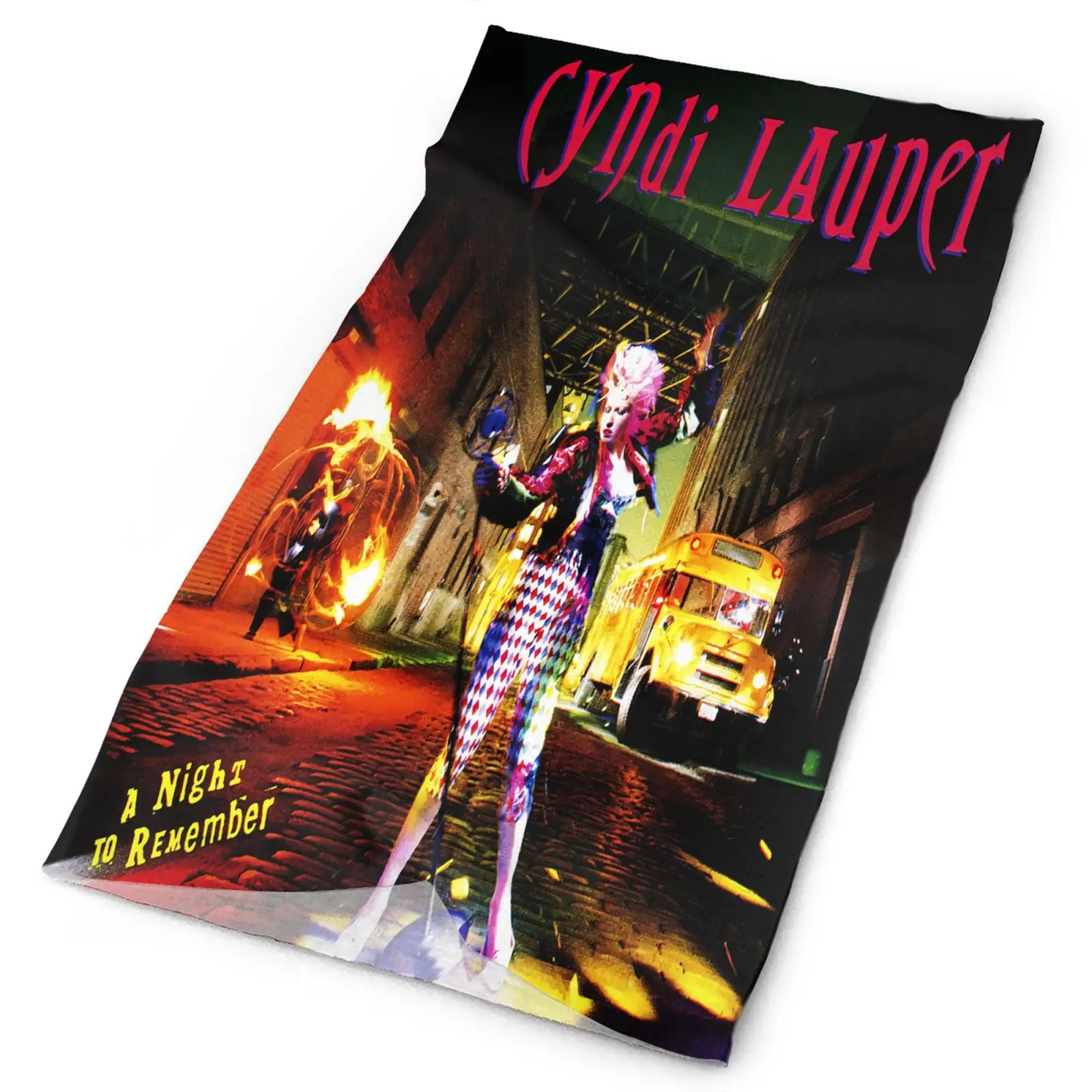 

Редкий треугольник Cyndi Lauper 1989 A мужская бандана шарф для мужчин лыжная маска военный лыжный шарф Охота зимняя рыболовная маска