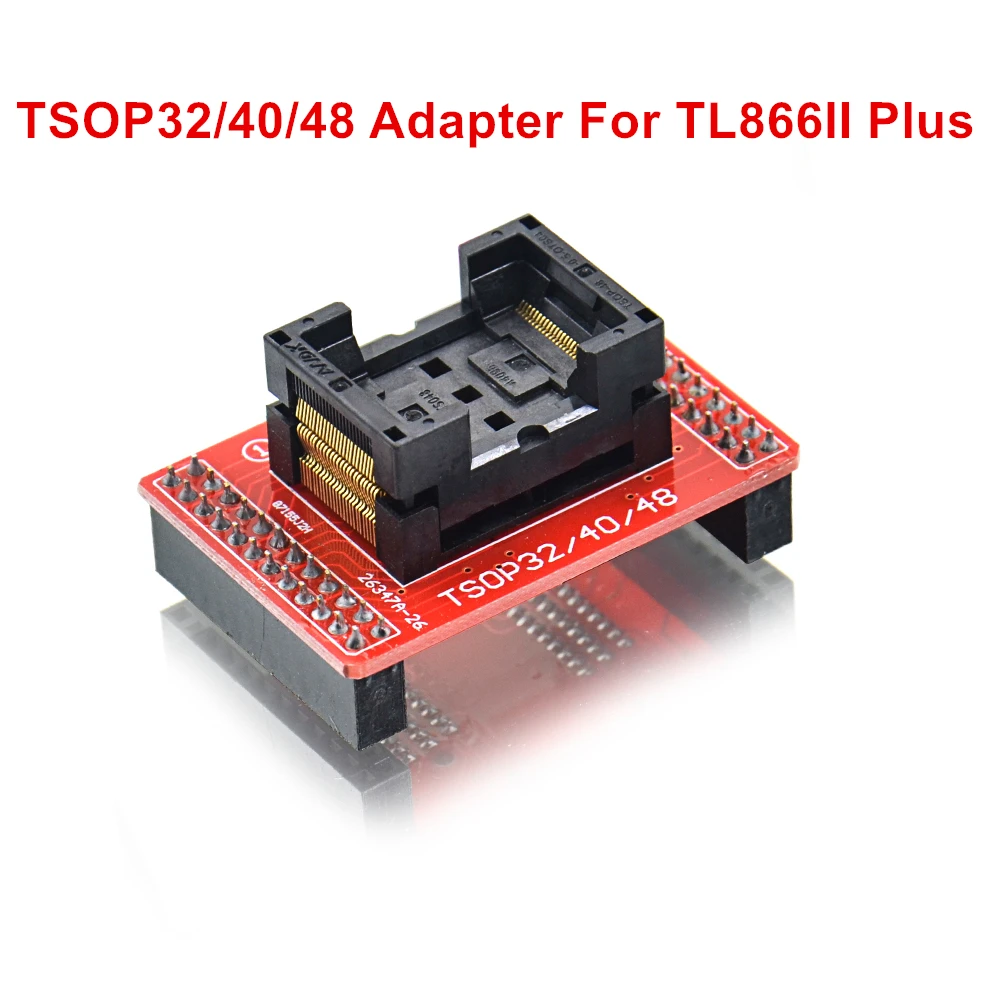 Оригинальный TSOP32 TSOP40 TSOP48 SOP44 SOP56 гнезда адаптеров для MiniPro TL866II Plus TL866A TL866CS