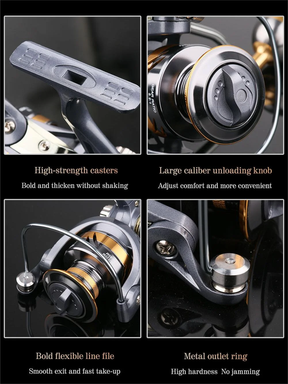 Купон на 3 доллара металлическая катушка для спиннинга