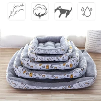 pet dog bed sofa mats dogs basket supplies soft dog bed plush cat mat house cushion cat bed pet products animals accessories