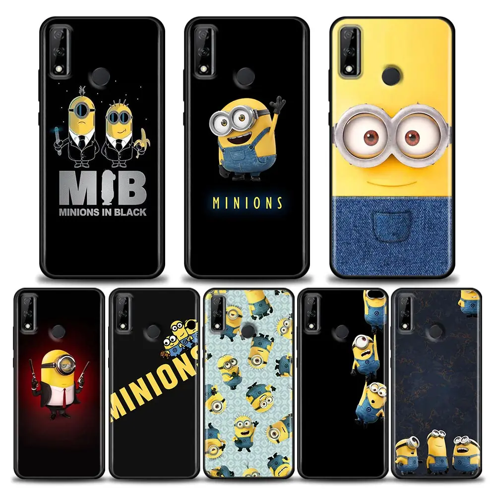 

Coque Phone Case For Huawei Y6 Y7 Y9 2019 Y6p Y8s Y9a Y7a Mate 10 20 40 Pro Lite RS TPU Case Funda Capa Cover funny Minions Me