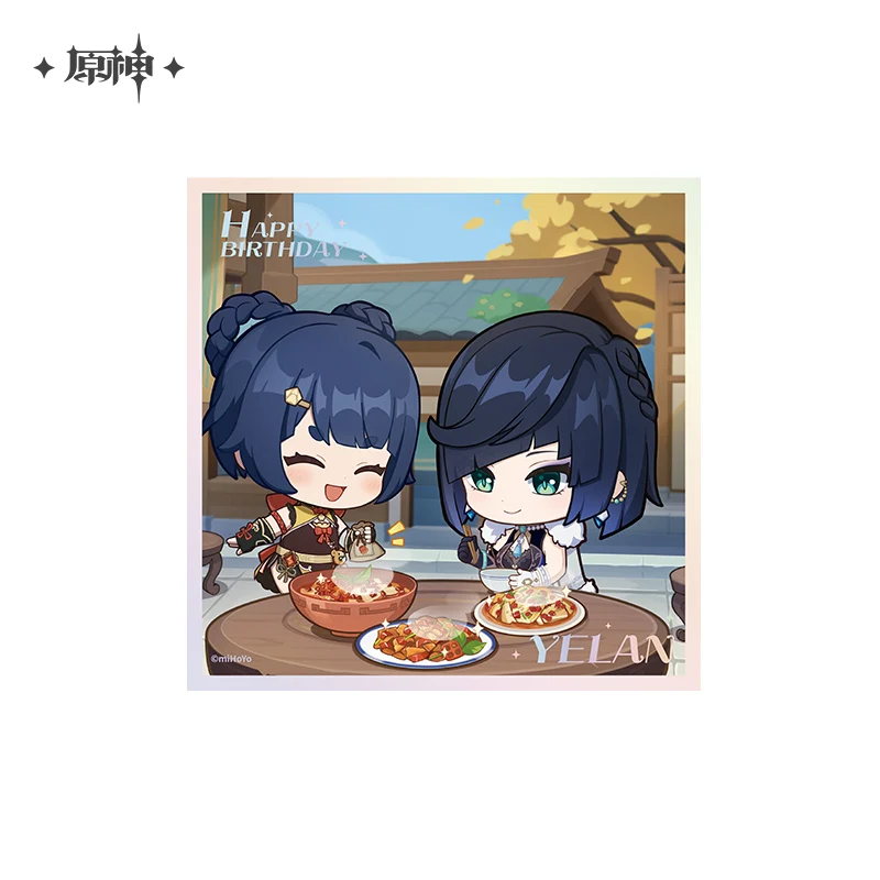 Цветная доска с принтом Presale Genshin Impact для косплея