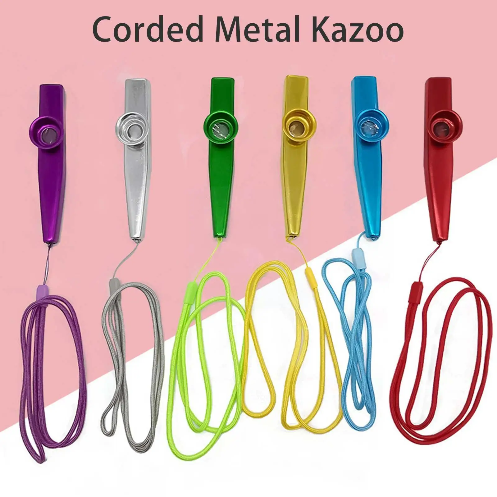 

Metal Kazoo Lightweight For Beginner Flute Instrument Music Lovers Instrument Simple Design Lightweight Kazoo Kids Birthday L6L7