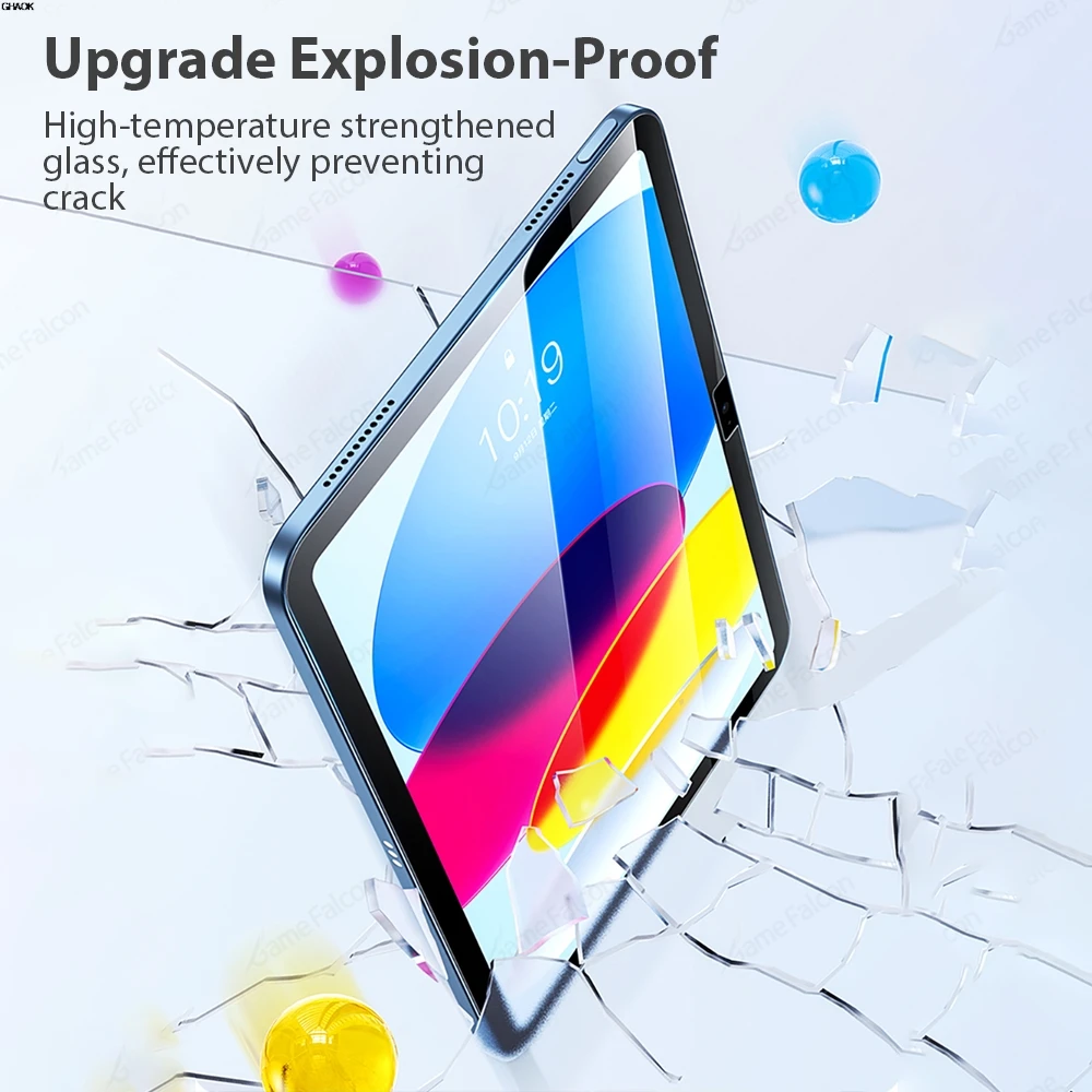 Фото Защитное стекло для iPad A16 Air 13 11 5 4 M3 2025 10-го поколения, для iPad Pro 12.9 M4 M2 9-го 7-го поколения, Mini 6 7, пленка №2