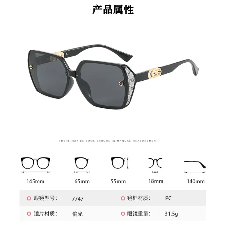 2024 новые модные крутые поляризационные солнцезащитные очки женские элитные