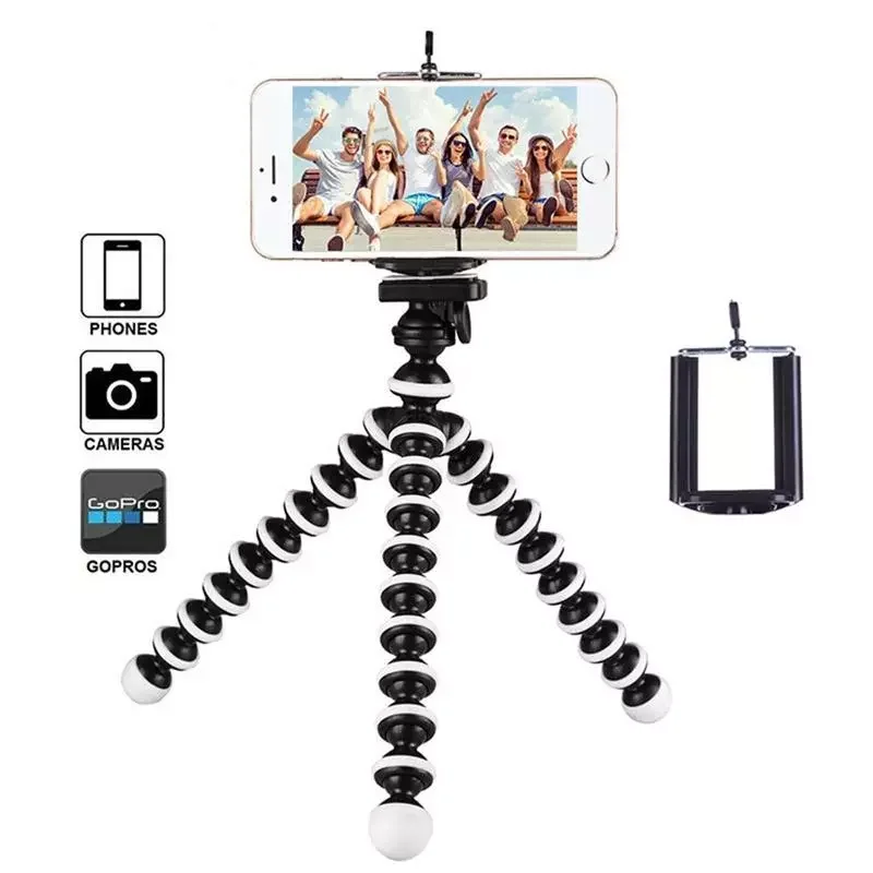 

Universal Mini Octopus Tripod Stand Holder Flexible Gorillapod Tripods Phone Holder Clip Smartphone Monopod Trip Selfie Stativ