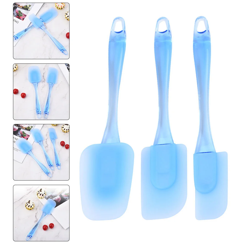

3 шт., силиконовые шпатели для крема и торта