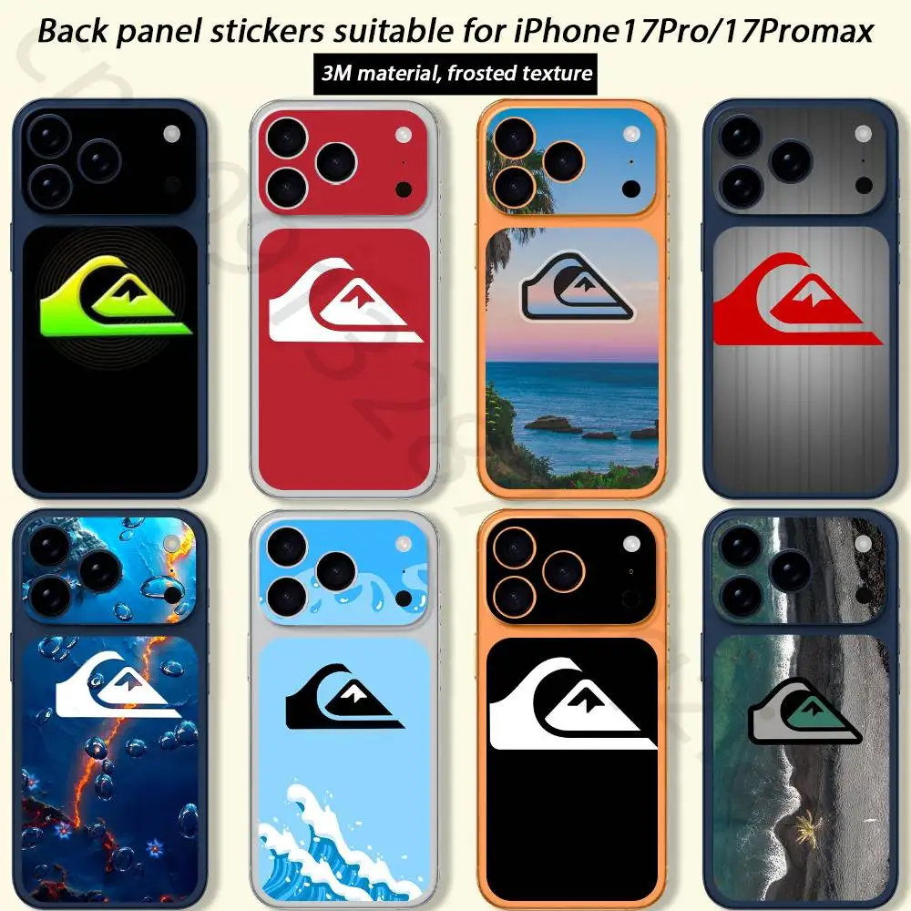 Фото Защитная пленка Q-QuiksilverS LOGO TICKET Decal Skin Wrap для iPhone 17 Pro или Pro Max: для задней панели, рамки и камеры №1