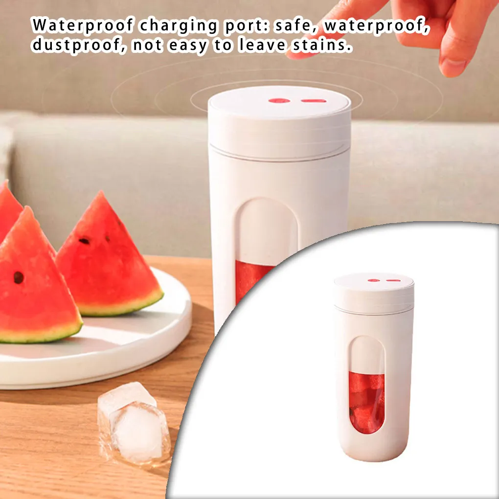 

Мини Портативная электрическая соковыжималка, чашка с нескользящим ремешком, блендер, устройство для приготовления фруктов, Миксер для кух...