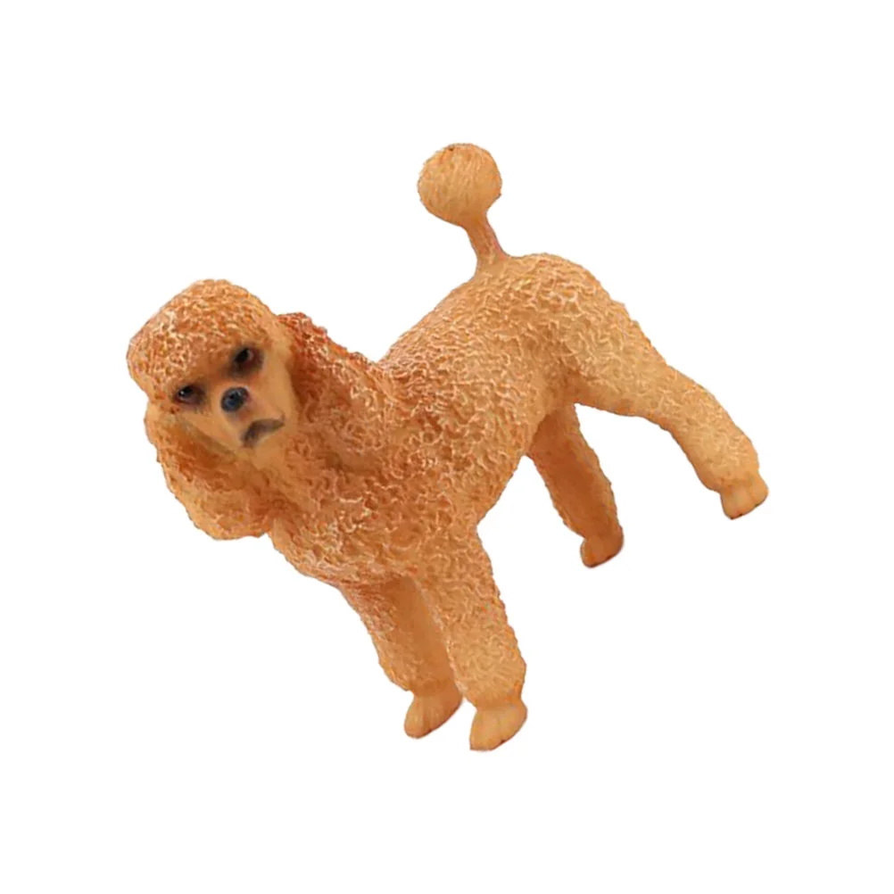 

Dog Figurine Model Puppy Toy Animals Tabletop Figurines Statue Figures Lifelike Artificial Ornament Sculpture Dogs Animal Toys