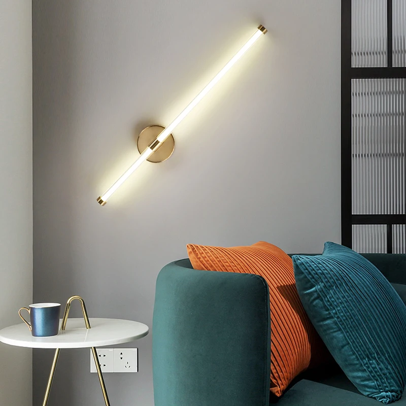 Настенные светильники в простом стиле настенные лампы для гостиной дивана