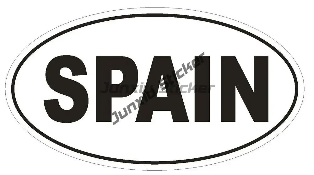 Испания наклейки Espana Seville Ibiza Madrid Barcelona City Shield дорожный штамп водонепроницаемые