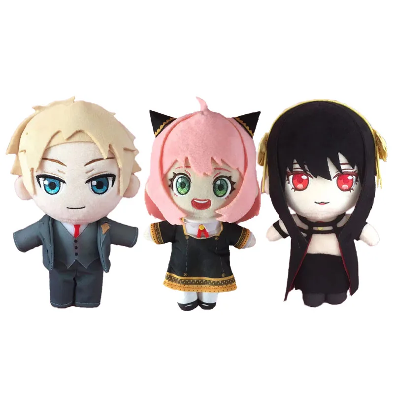 

New Anime Spy X Family Anya Yor Loid Forger Twilight Plush Model Figure Doll Cartoon Dominic Princess Stuffed Plushie Toy Gift