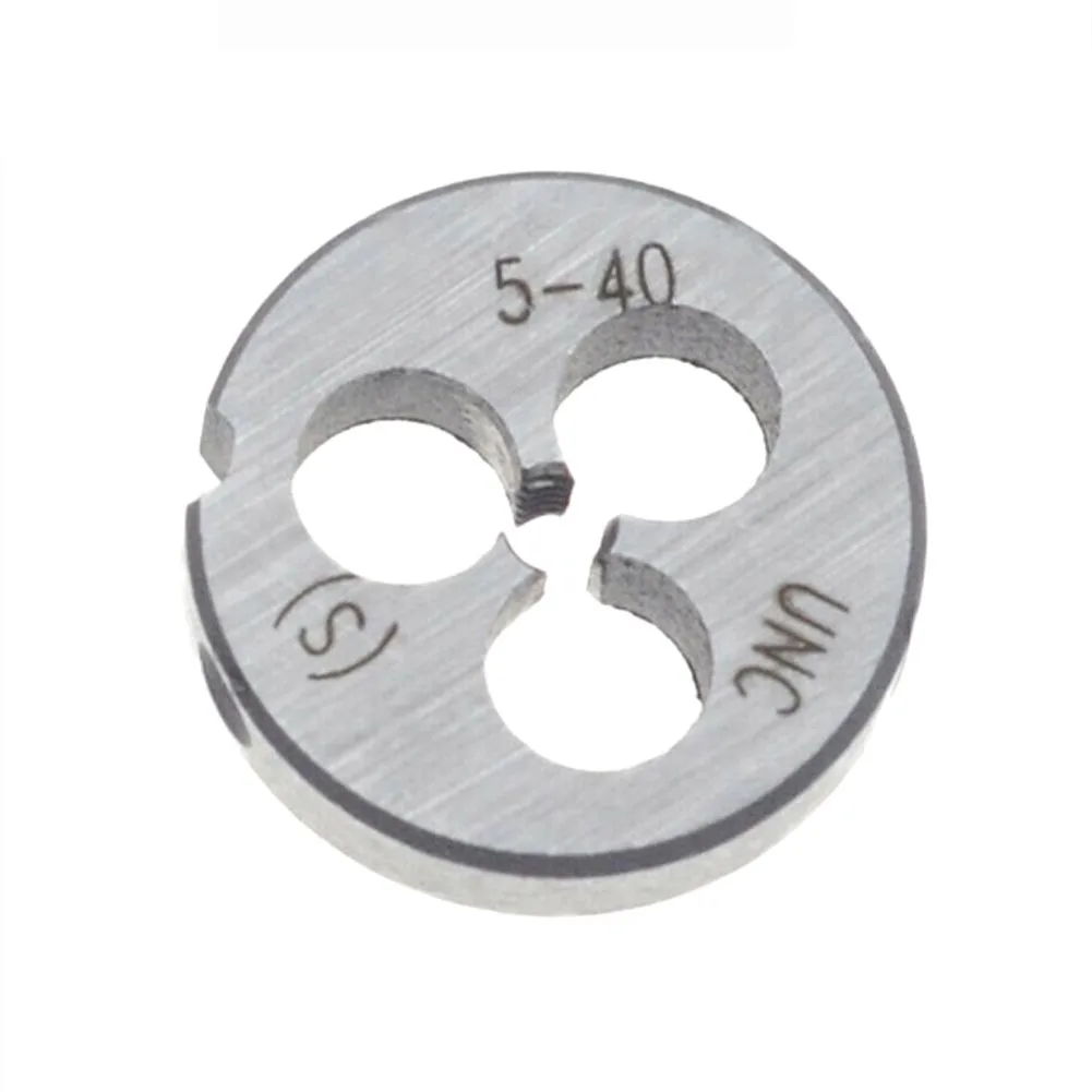 

1 Pc Tap And Die Set HSS 5-40 UNC Plug Tap 1pc 5-40 UNC Die Threading Tool Right Hand Cutting Tools Consumables Tool Accessories
