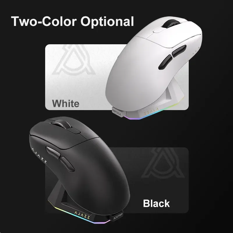 AJAZZ AJ179 PRO PAW3395 Легкая проводная беспроводная мышь с магнитной зарядной базой