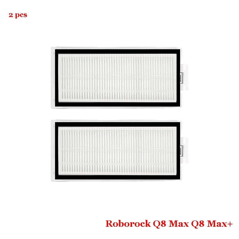

Фильтр НЕРА Для робота-пылесоса Roborock Q8 Max / Q8 Max +, боковая щетка, запчасти для швабры, тканевые аксессуары