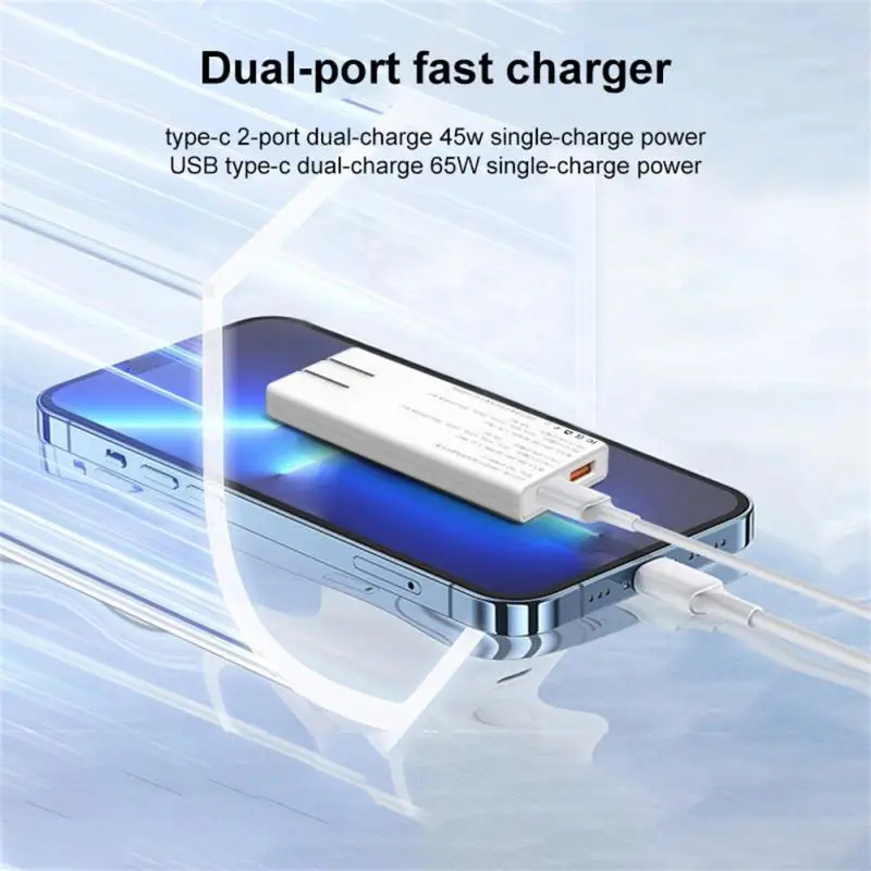 

Ultra-thin Fast Charging Charger Gallium Nitride Charger Mobile Phone Computer Universal Fast Charging Adapter For Huawei Xiaomi