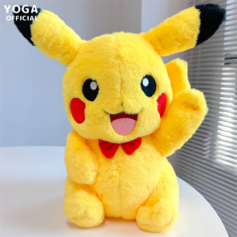 

Милая плюшевая кукла Pokemon 35 см, украшение 12 см, модная плюшевая игрушечная подушка в мультяшном стиле