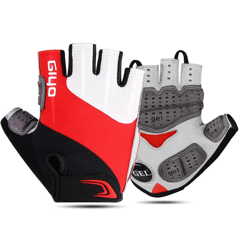 

4 Color MTB Riding Gloves Half-finger Cycling Gloves Lycra Breathable Shockproof Comfortable for Gravel Urban Bike Accessories