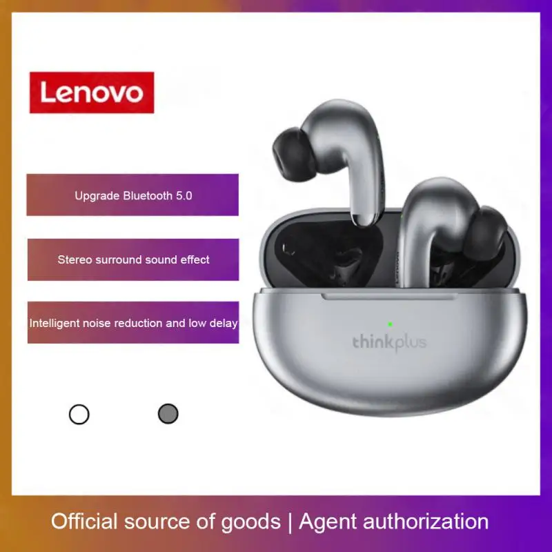 

Bluetooth-наушники Lenovo с сенсорным управлением и микрофоном