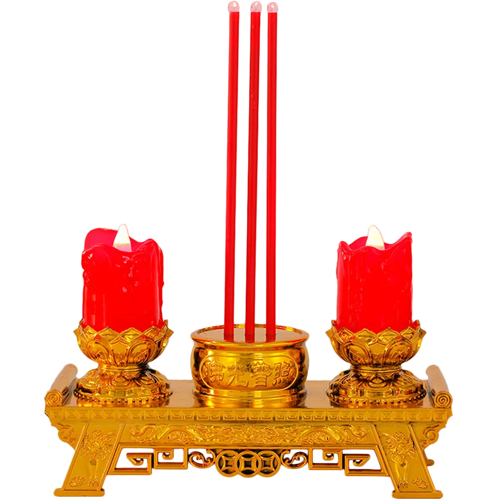 

Chinese Altar Meditation Decor Decor Chinese Altar Electric Electric Chinese Altar Lamp Spiritual Decor