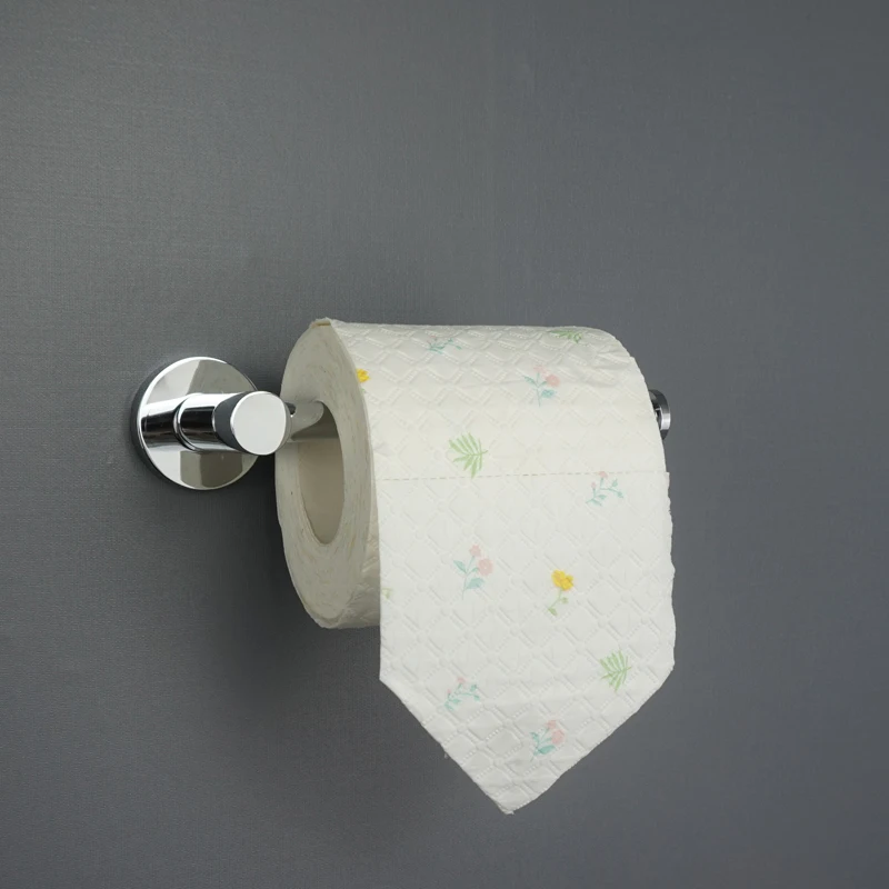 Хромированный набор аксессуаров для ванной комнаты держатель туалетной щетки из