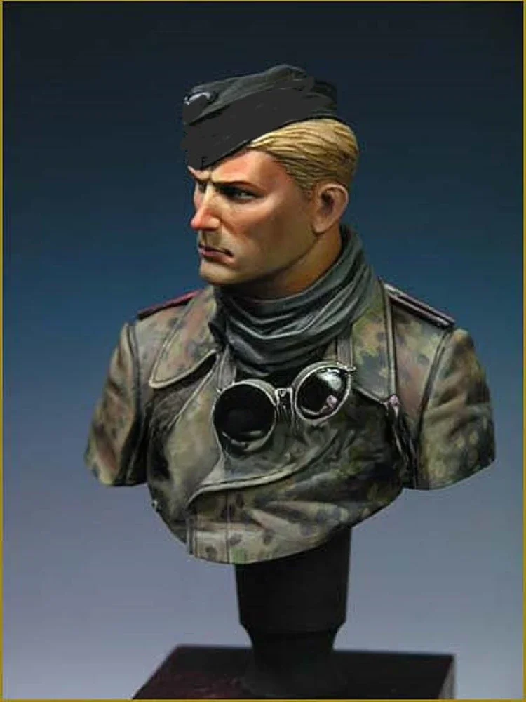 1:10 литая под давлением модель из смолы русского солдата необходимое покрытие