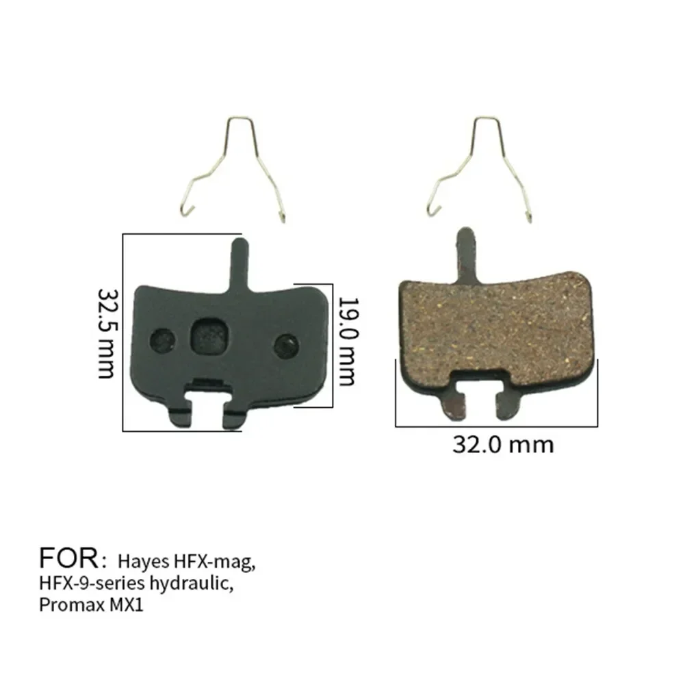 POTEA 2 пары велосипедные полуметаллические дисковые Тормозные колодки из