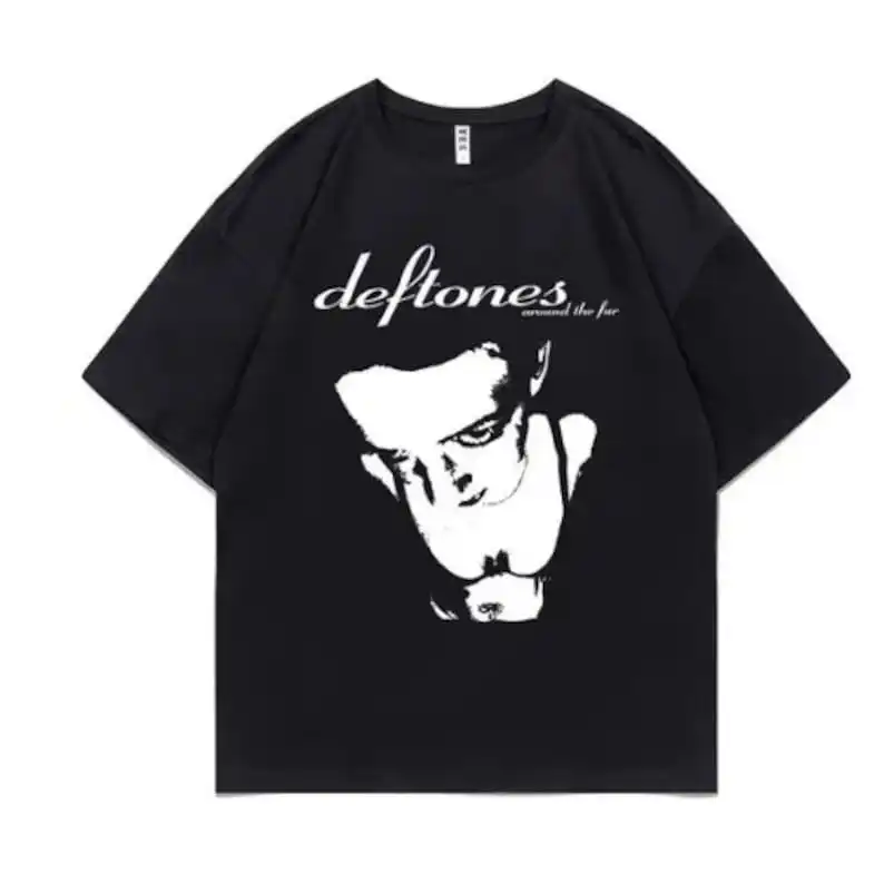 Футболка Deftones с длинным или коротким рукавом в наличии разные стили