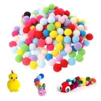 200pcs 20mm mini fluffy soft pom poms pompoms ball handmade kids toys diy sewing craft supplies mixed color n0hd