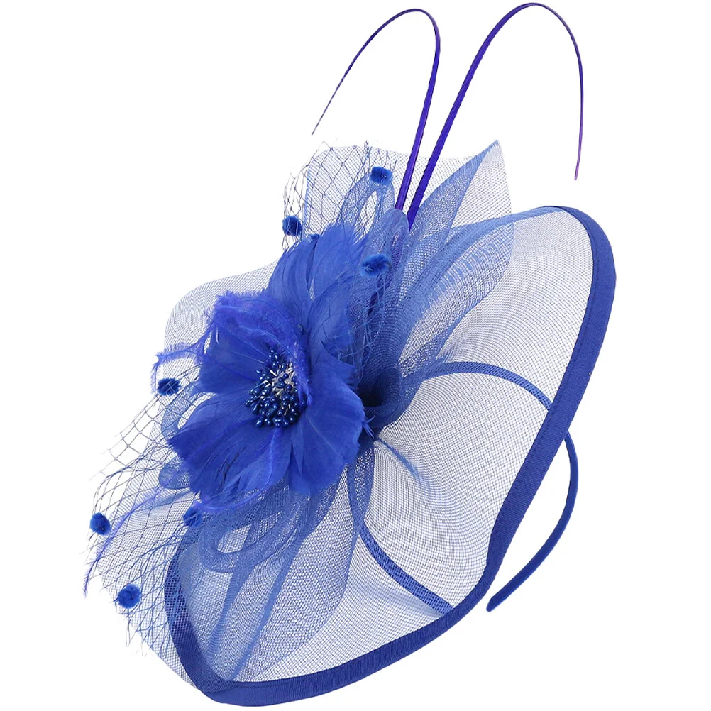 

Коктейльная женская шляпа, аксессуары для волос, женская шляпа для выпускного вечера 1920, шляпы-вуалетки, женский головной убор из АБС-пластика